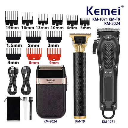 T9 Cordless Professional Hair Clippers Electric Trimmers For Men Clipper hair