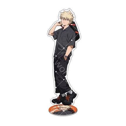 My Hero Academia Nationwide Travel Ver 15CM Double Sided Acrylic Stand keychain 2026 New Anime Stand Izuku Shota DABI Fans Gift