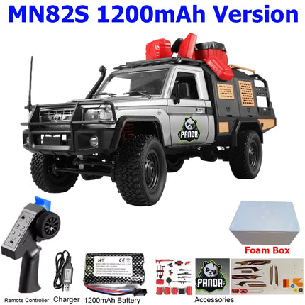 MN82 MN82PRO MN82S MN82T RC Car 1/12 4WD 2.4G Remote Control Car Climbing Off-road RC Crawler LED Light Truck RC Toys As Gift