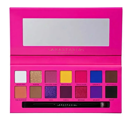NEW  Makeup Palette Anastasia Beverly Hills Jackie Aina Eye Shadow Palette Beverlying Hills Makeup 14 Colors Nude Glow Kit