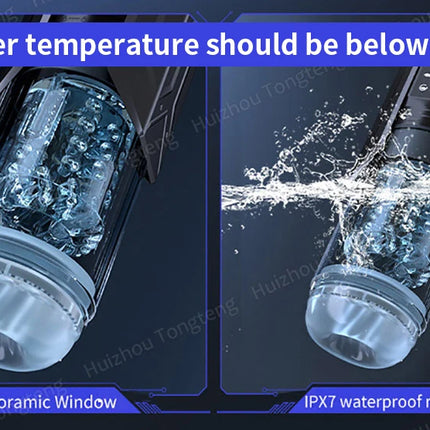 Automatic Male Masturbator Penis Pump Sucking Vibrating Thrusting Rotating 100% Waterproof Blowjob Adult Sex Toy Stroker For Men