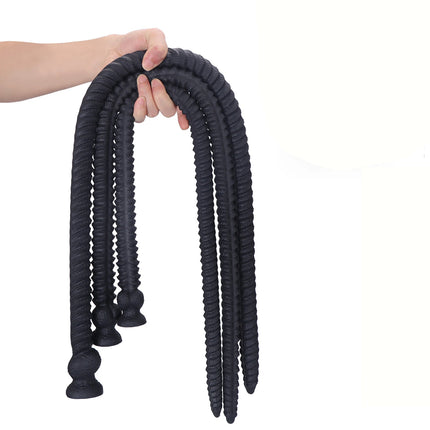 New 100cm Super Long Butt Plug Soft Thread Large Anal Whip In-Depth Anal Dildo Masturbator Anal Stimulator Sex Toy For Men Women