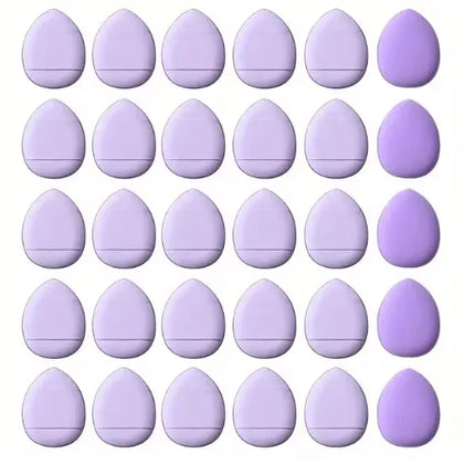 5/10Pcs Mini Finger Puff Foundation Small Air Cushion Powder Sponge Face Concealer BB Cream Cosmetic Applicator Makeup Tools