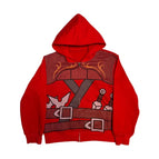Red sweatshirt / S