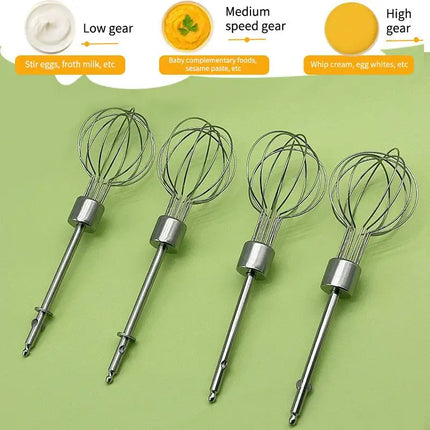 *Portable Electric Whisk Replacement Head Kitchen Baking Mixing Tools Lantern-shaped Handheld Egg Beaters