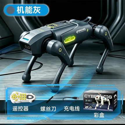 Cocol Intelligent Eight Wheel Remote Control Robot Dog Ai Bionic Light Music Dancing Long Battery Life Wireless Holiday Gift