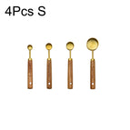 4Pcs Gold S