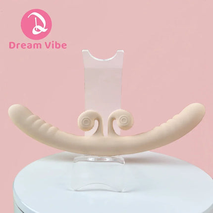 4-Motor Double Dildo Vibrator 10 Powerful Vibrations Women's Pleasure Massager Lesbian Love Toy Gift Penetration Sex Toy Girl