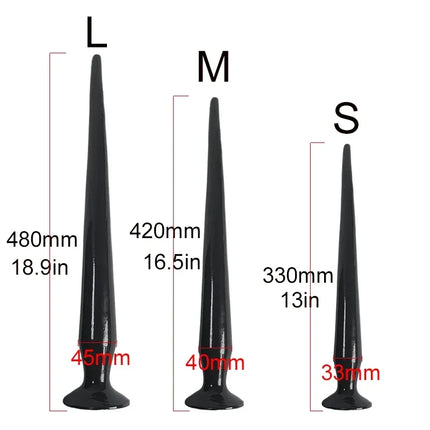 Long Anal Plug Dildo Super Soft Flexible Butt Plug Prostate Massage Anal Dilator Long Dick Ass Sex Toys For Men Women Couples
