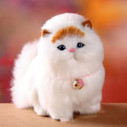 Electronic Plush Cats With Meowing Sound Lovely Decoration Animal Doll Toy Cute Electric Cat Soft Kids Pet Model For Kids Gift