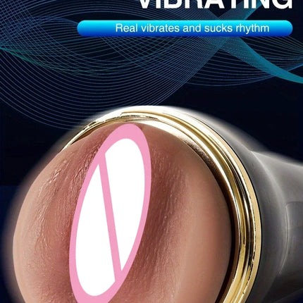 Mens Automatic Masturbation Cup 3D Realistic Vaginal Penis Pump Trainer Pocket Pussy Blowjob Dicks Stimulator Adult Men Sex Toys