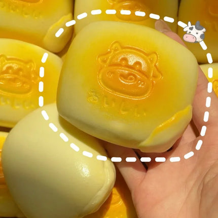 Squishy Simulated Milk Bread Slow Rising Toy - Super Soft Sensory Fidget for Stress Relief & Anxiety | Gifts for Kids & Adults