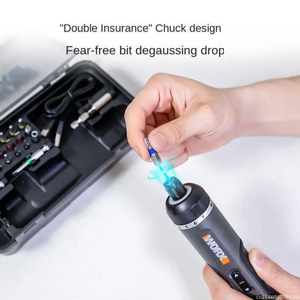 4V Mini Cordless Screwdriver Set / Tournevis Mini Sans Fil 4V