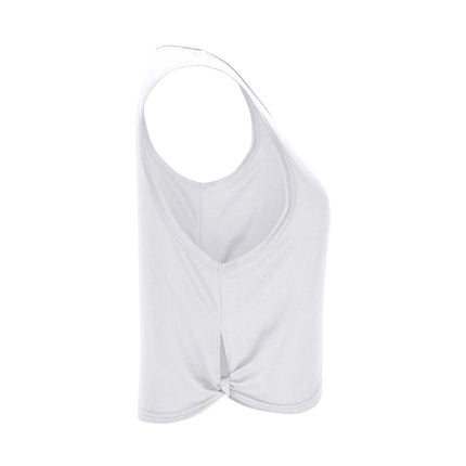Women Sleeveless Yoga Tops Breathable Blouse Cover Up Gym Workout Cool T-Shirt Running Short Tank Crop Top Athletic Vest