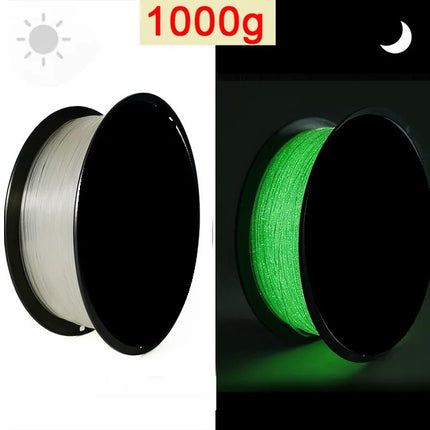 Glow In The Dark Filament PLA 1.75mm 1kg 500g 250g 3D Printer Material Luminous PLA Filament Starry Sky Blue Green High Speed