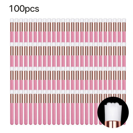 5/20/50/100pcs Wimper Reinigingsborstel Lash Shampoo Borstel Voor Wimper Extensions Peel Off Neus Porie Comedondrukker Tools