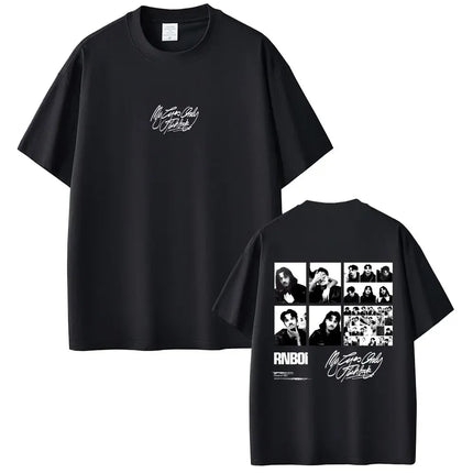 Rapper RnBoi My Eyes Only Flashback Album Merch 2026 T-shirt personality Clothes Year round clothing Oversized Couples Unisex