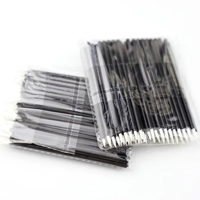50/100PCS Disposable MakeUp Lip Brush Lipstick Gloss Wands Applicator Make Up Must-Have Cosmetic Tools
