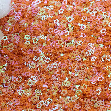 4mm 20g Stars Flower Glittering Sequins Paillettes Sprinkles For Slime Additives DIY Slime Accessories Filler Wedding Nail Art