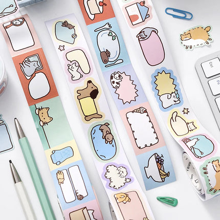 30mm X 3m Cute Cartoon Washi Tape DIY Journaling Decorative Masking Tape for Planners Stationery Scrapbooking Office Supplies