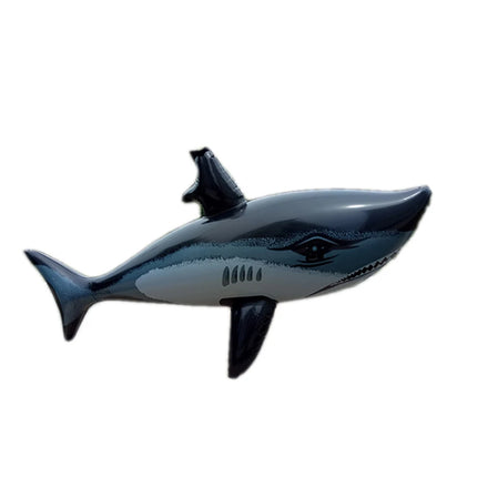 1-5PCS Floating Shark Water Swimming Pool Float Whale Fish Animals Toys Kids Adults Inflatable Float Toy Pool Accessories