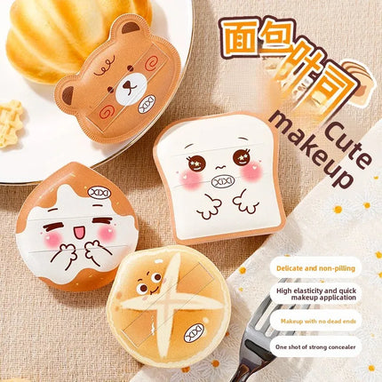 Xixi Food Toy Pineapple Bun Cotton Candy Sponge Cake Series Lightweight Natural Smooth Student Affordable Makeup Sponge