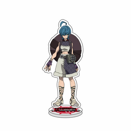 Anime FigureGachiakuta Acrylic Stand Model Plate Keychain Rudo Enjin Zanka Riyo Jabber Desk Decor Collection cosplay fans gifts