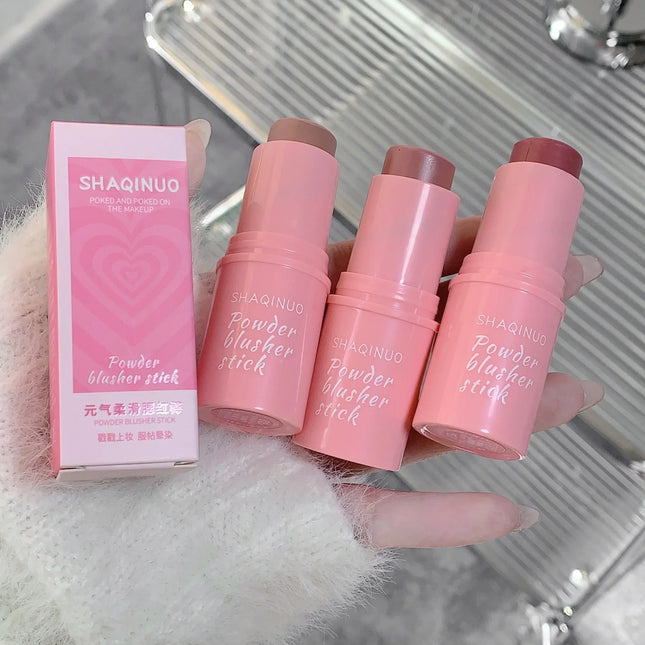 Velvet Matte Smooth Blush Stick Long-lasting And Low Saturation Natural Makeup Effect And Easy To Apply