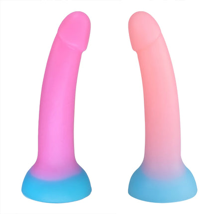 Realistic Luminous Dildo Powerful Suction Cup Adult Games Huge Penis Big Dick Female Masturbation Device Erotic Sex Toys for Couples