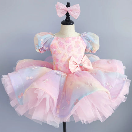 Children Ballet Dress Girls Clothing Summer Baby Ballerine Dance Costumes Party Girl Ballet Leotards Kids Dresses Tutu Vestidos