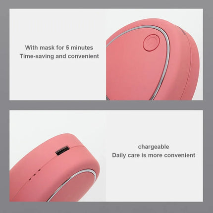 Electric Facial Lifting Roller EMS Massager with Gel Face Microcurrent Skin Tightening Rejuvenation Face Massage Beauty Care
