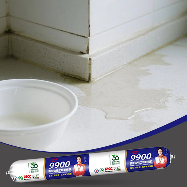 Silicone Sealant 500g Waterproof Silicone Adhesive Building Supplies for Exterior Wood Wall Bathtub Shower Countertop Tile