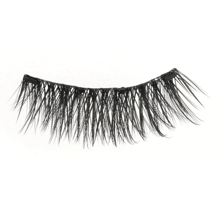Lanjinglin Magnetic Eyelashes 1 Pair Natural Faux Mink Lashes Reusable False Eyelashes Tweezer Set Eyelash Extension Makeup Tool