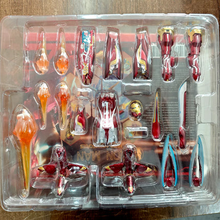 Marvel Iron Man MK50 SHFiguarts Marvel legend Nano Metal KAIYODO YAMAGUCHI Tony Stark Action Figure Model Toys Collection Gift