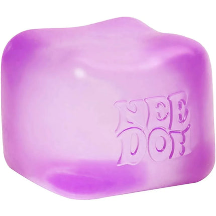 Schylling Needoh Gel Ice Cube Toy, Square Decompression Squishy Stress Ball, Vent Squeeze Toy, Stress Relief Sensory Fidget Toy