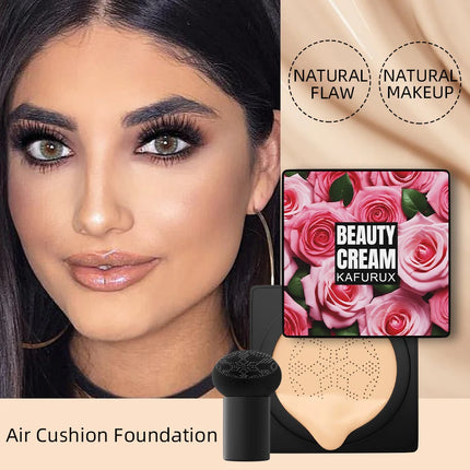 5 Colors Magic Foundation Mushroom Head Air Cushion 1PC CC Cream Concealer Moisturizing Waterproof Foundation Base Makeup Gifts