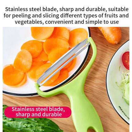 3PCS multifunctional vegetable shredder - wide mouth, easy to chop vegetables - perfect for kitchen preparation