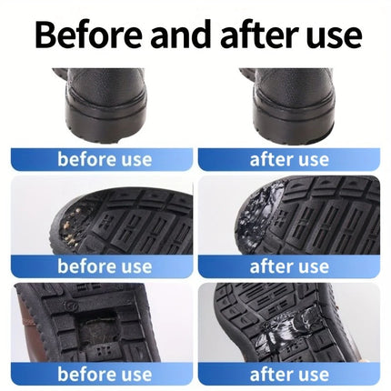 2Pcs Shoe Repair Glue Kit White Black Sole Waterproof Quick Drying Filling Repair Glue Wear-resistant Sealant Crack Repair Agent