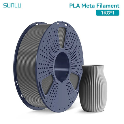 SUNLU 1KG PLA Meta 3D Printer Filament 1.75mm 1000g Spool (2.2lbs) Neatly Arranged No Knot Filament Fit Most FDM Printer