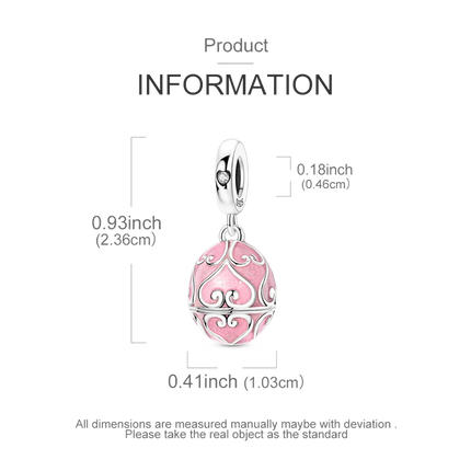 2026 Romantic Pink Color Charms Bead 925 Sterling Silver CZ Zircon Love Heart Pendants Fit Original Bracelet DIY Jewelry Gift