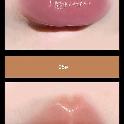 HERORANGE~ Low Saturation Light Lipstick Multi-purpose Stick Moisturizing White Natural Long-lasting Mirror Lipstick