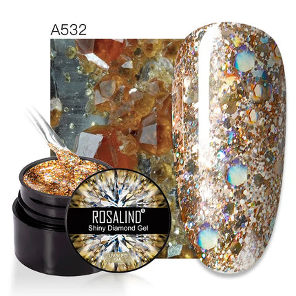 ROSALIND 5ML Painting Gel Nail Polish Nail Art Design Varnishes Stamping Polish Semi Permanent Gels Top Coat Manicure Lacquer