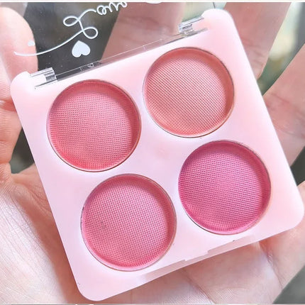 Sweet Ice Cream 4-Color Blush Brightening Peach Pink Color Transparent Natural Lightweight Blendable Face Color Face Makeup