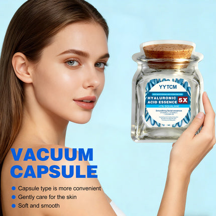 Hyaluronic acid deep moisturizing capsule essence, deep moisturizing and brightening skin essence 18/30/48/60/90/180capsules