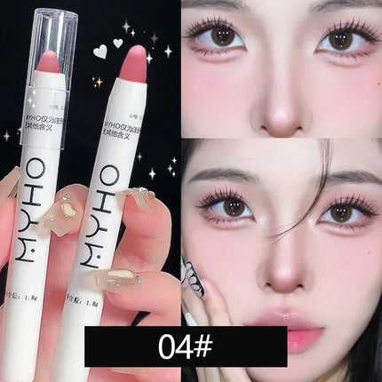 Matte Pearl White Eyeliner Pencil Lying Silkworm Eye Head Brightening Highlight Eyeshadow Stick Glitter Dazzling Effect Makeup