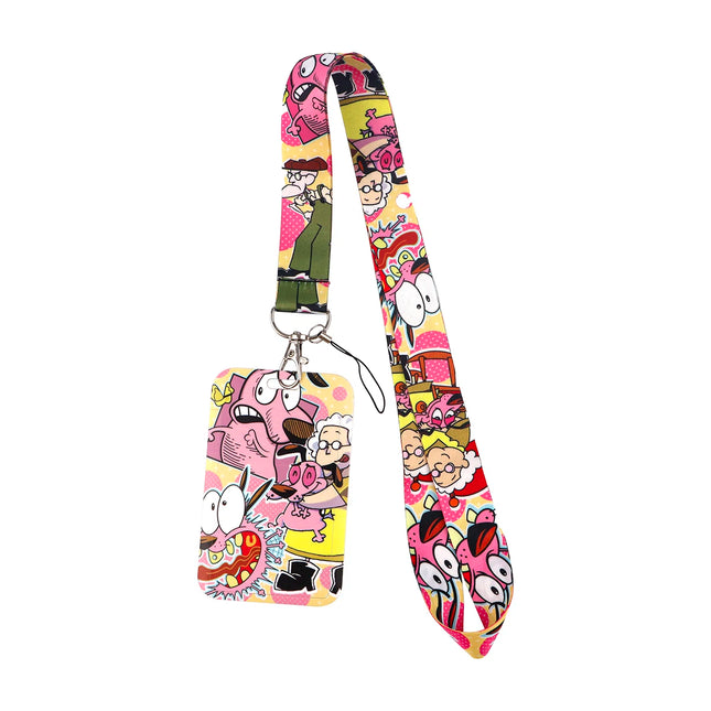 Comedy Animation Lanyard for Keys ID Card Keychain Phone Straps USB Badge Holder DIY Hanging Rope Lariat Lanyard