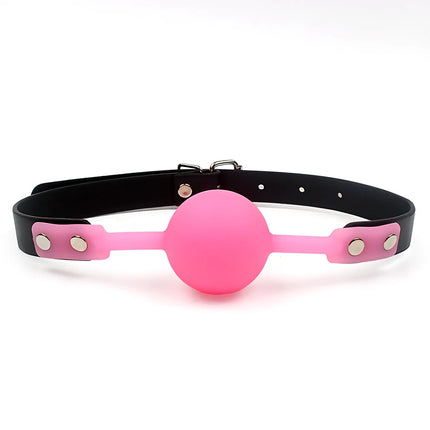 Silicone Ball Mouth Gag Plug Sex Toys for Adults Games Women Dildos Expander Bondage Set Couples Blowjob Machine Erotic Products