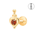 Style-J / Earrings / China Mainland|16G 1.2x7mm|Ears|Geometric
