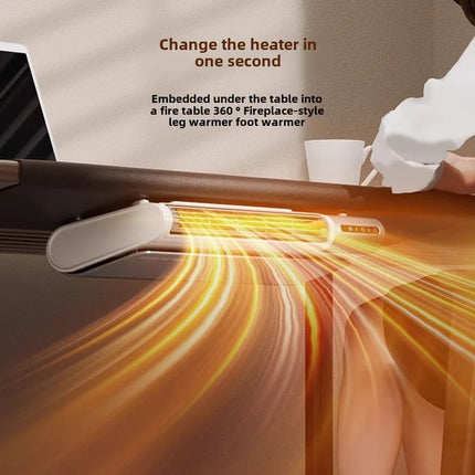 Under The Table Wall Hanging Air Heater, Study Hand Warmer Electric Heater Bathroom Solar Heater Portable Heaters Heat Powered