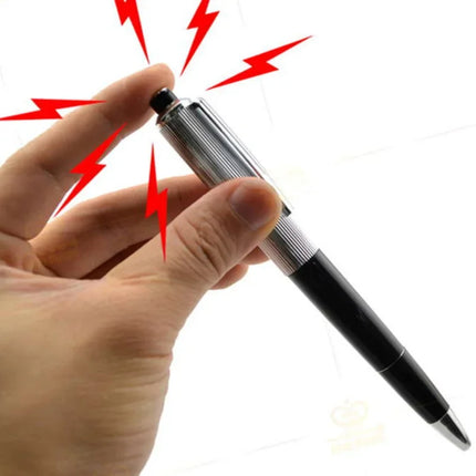 1pcs Creative Electric Shock Pen Toy Electric Person Writing Pens Utility Gadget Gag Joke Prank Trick Novelty Friend's Best Gift